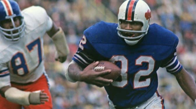 O.J. Simpson best NFL running back of all-time