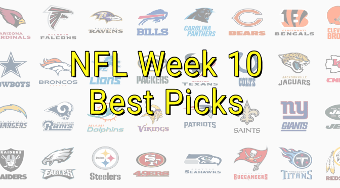 Best Picks for Week 10 NFL