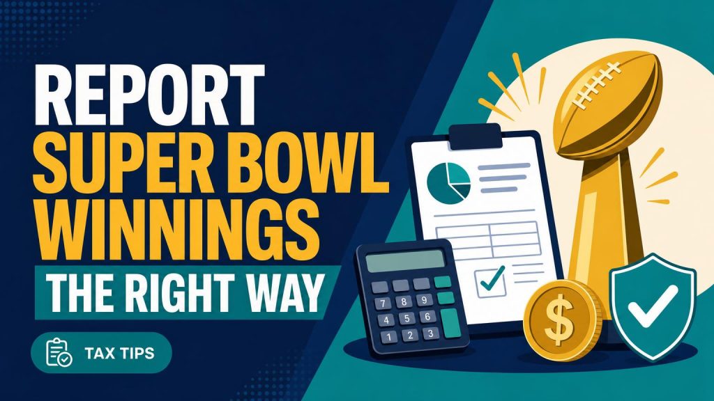 How to Report Super Bowl Winnings on Taxes Without Costly Mistakes 1