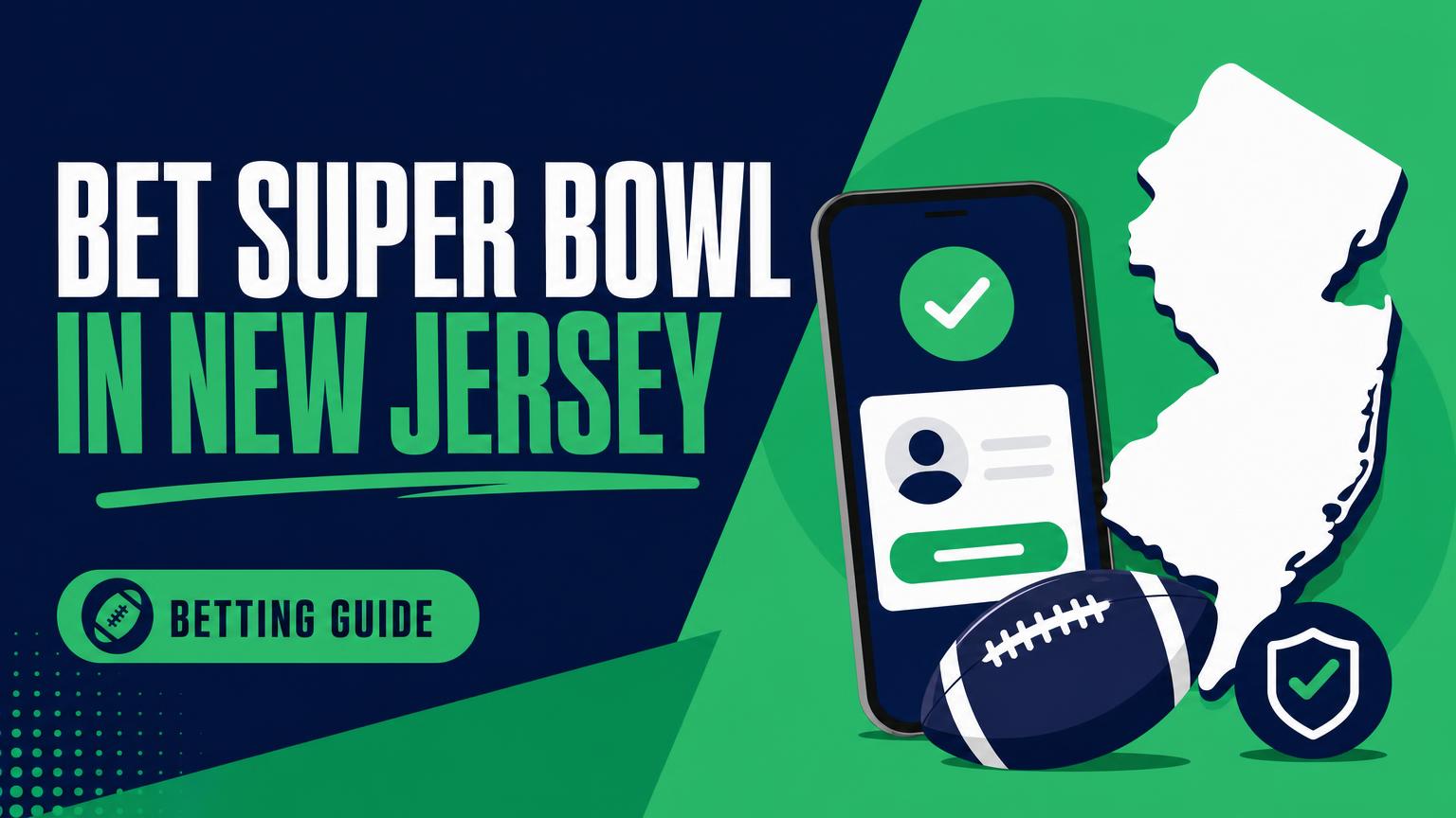 How to Place Online Super Bowl Bets in New Jersey: Registration and Game-Day Rules