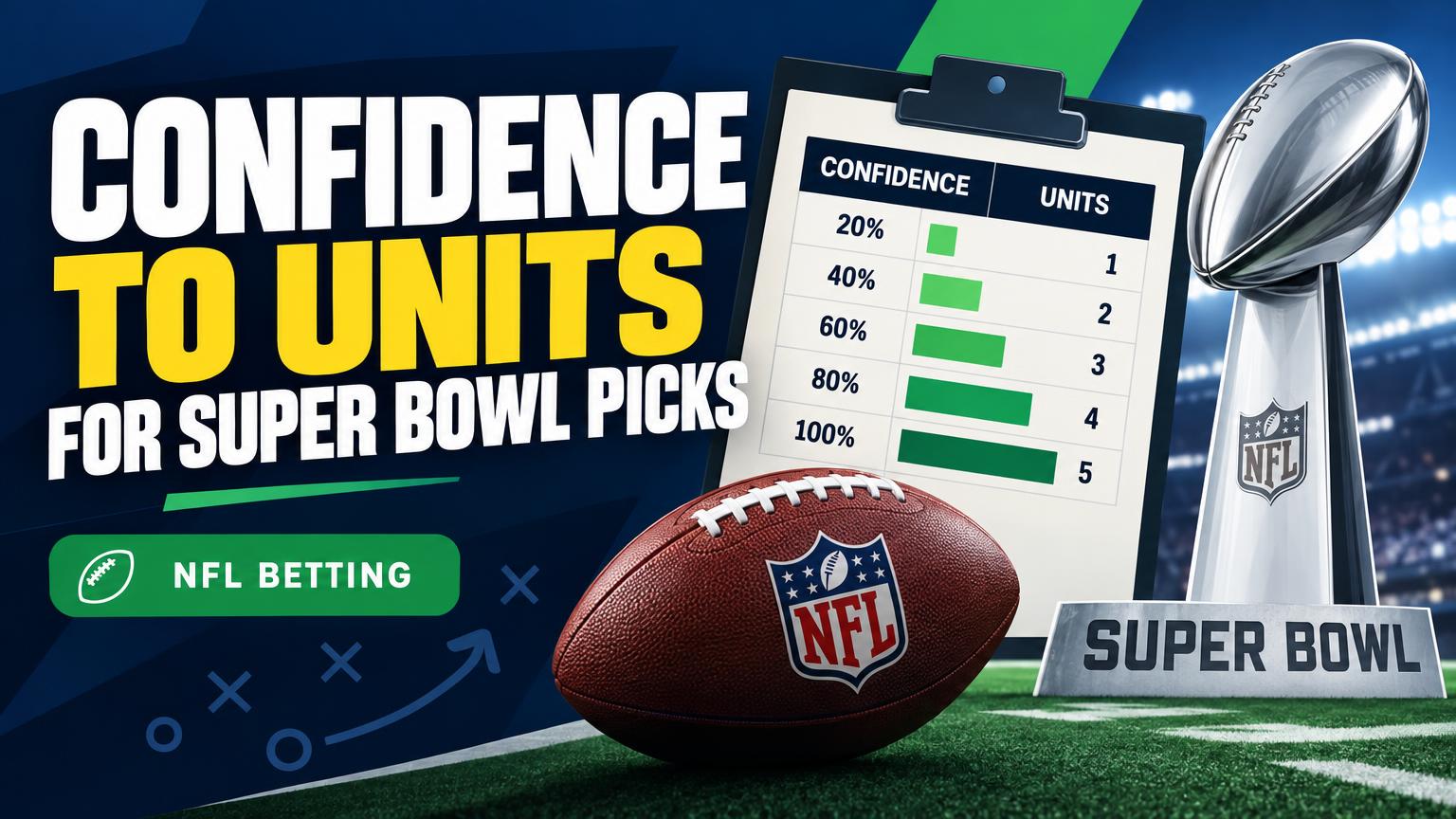 How to Use a Confidence-to-Units Chart for Single-Event Super Bowl Picks