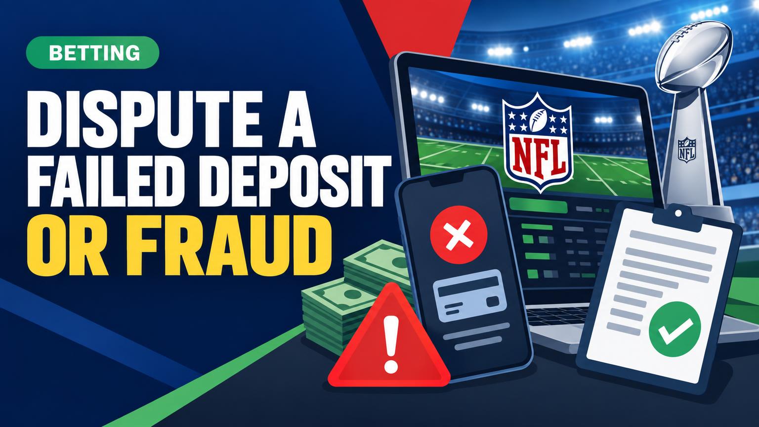How to Dispute a Failed Deposit or Fraud With an Offshore Sportsbook