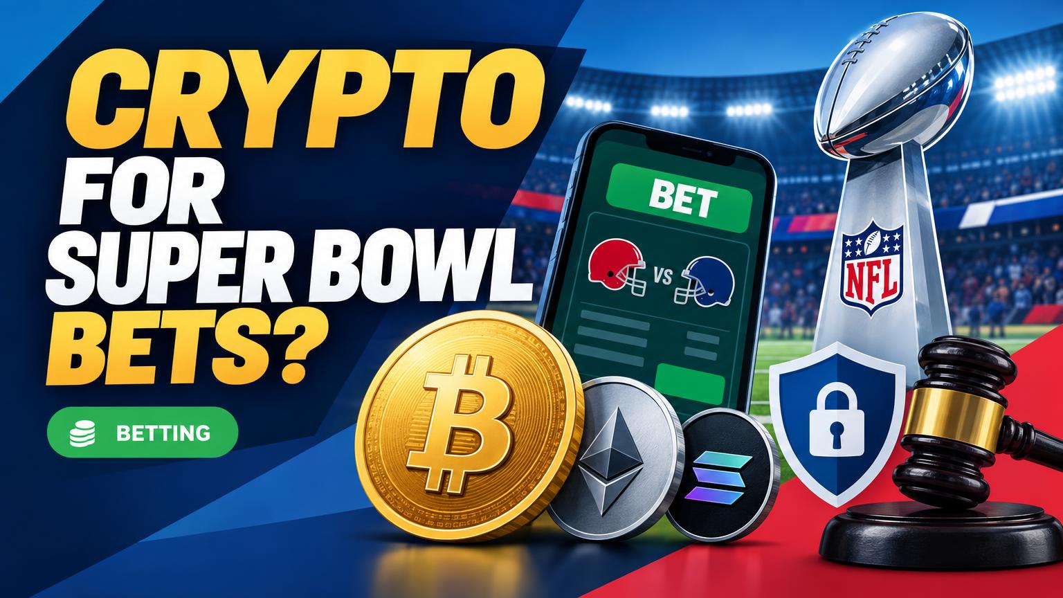 Can Crypto Be Used to Bet on the Super Bowl? Legal and Safety Issues