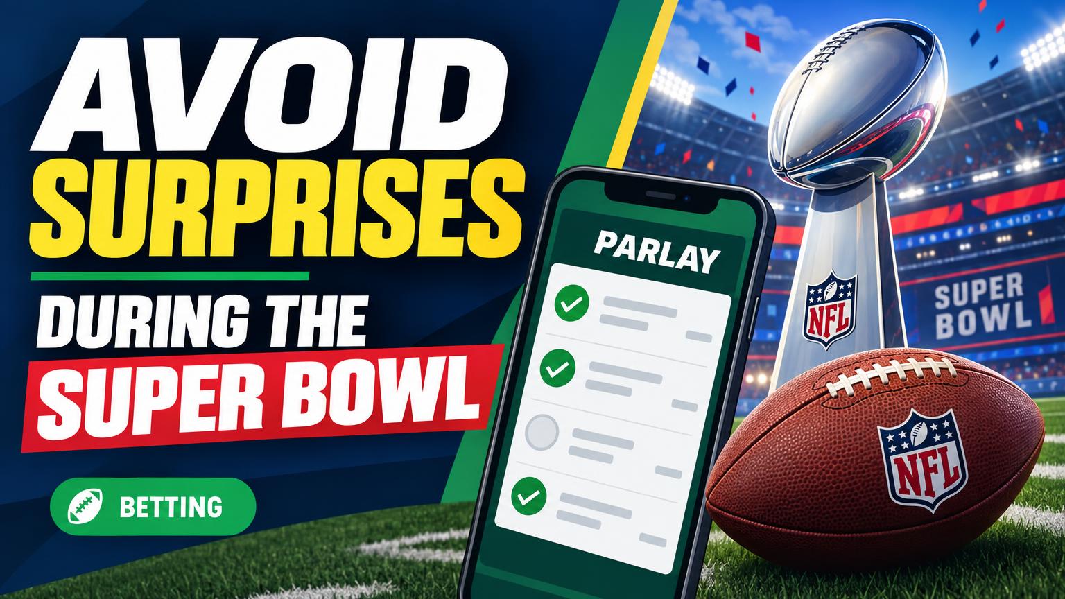How to Avoid Surprises When Live Parlay Legs Settle During the Super Bowl