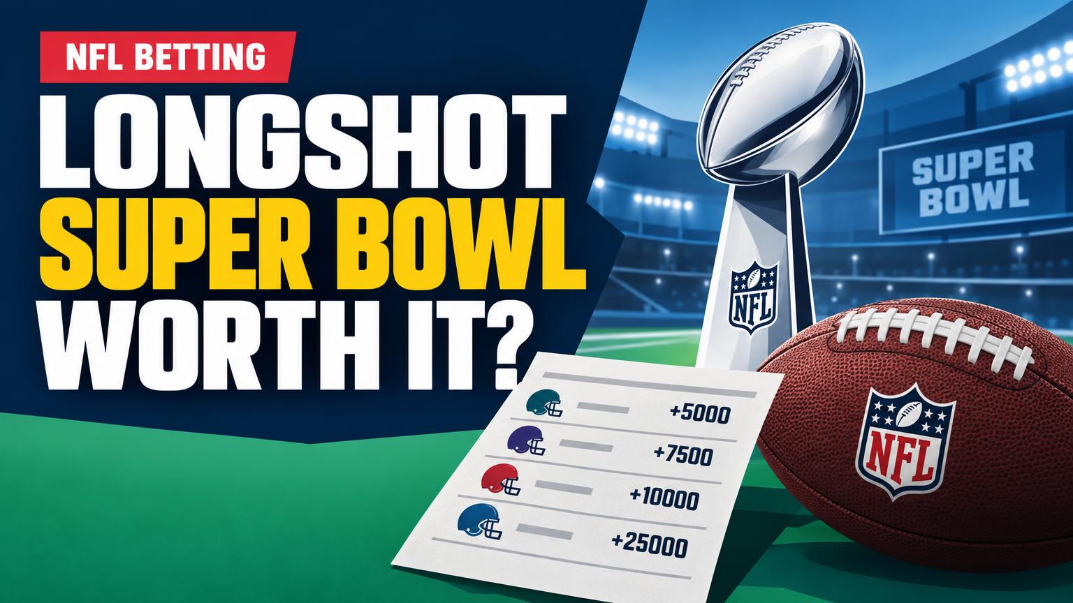Are Extreme Longshot Super Bowl Futures Worth Chasing for Most Bettors?