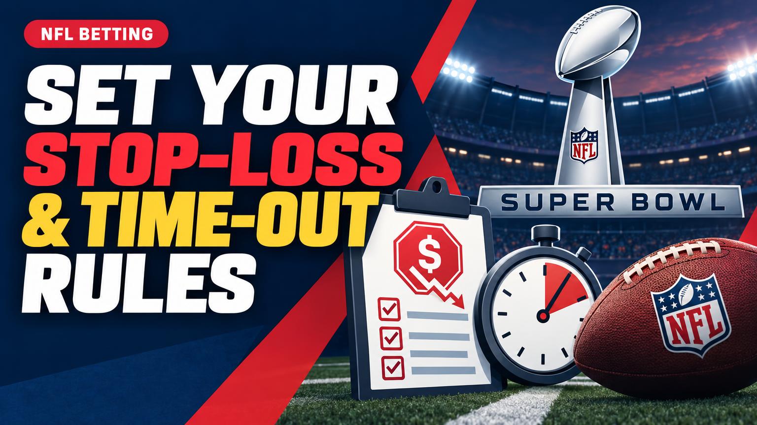 How to Set Concrete Stop-Loss and Time-Out Rules for Super Bowl Betting Night